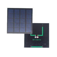 Offres Spéciales 2W PET Personnalisable Perc Module Solaire Mini 5V Panneau Solaire pour Camping en Plein Air pour Lampes Solaires