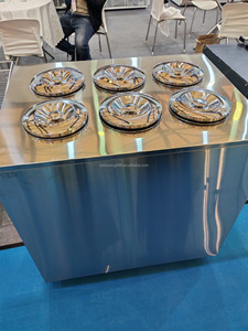Vitrine Réfrigérée Pozzetti pour Gelato et Crèmes Glacées – Congélateur d'Angle pour Présentation de Glaces Dures - Product Image 3