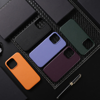 Produits tendance 2025 coque de téléphone pour iphone 13 Pro Max étui de luxe mode Anti-chute antichoc couverture en cuir pour IPhone 13