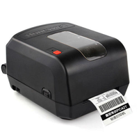 PC42T Printer kode batang, Printer kode batang termal Desktop Transfer langsung dengan Ethernet Internal