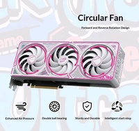 Kartu Grafis Gaming Bekas OEM Vulcan White IGame GeForce RTX 5080 W OC 16GB 256-bit DLSS 4 Kipas Pendingin +DP untuk Laptop