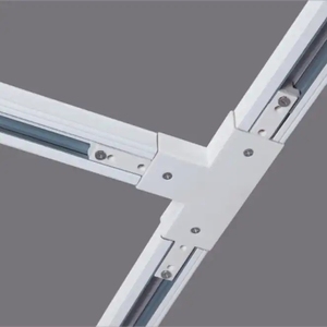 Tira de luz LED de estilo moderno, 1m, 1,5 m, 2M, guía de riel de cuerpo de aluminio, foco de Chip Cob VOC para entrada de oficina de 220V - Product Image 3