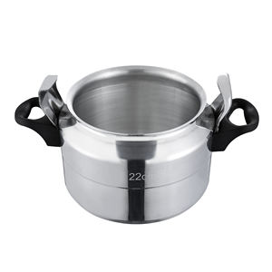 Cuisinière à induction à gaz en aluminium véritable de 3 à 11 litres, avec couvercle anti-explosion en aluminium, haute pression - Product Image 4
