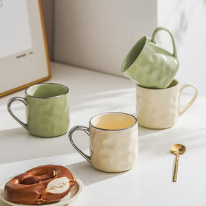 Chaozhou <b>Ceramic</b> <b>Mug</b> 301-400ml Matte Finish Couple <b>Mug</b> For Home Use And Gifts - Product Image 3