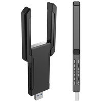 COMFAST 972AX 5400Mbps WiFi6 Adaptateur de carte réseau sans fil USB sans pilote, disponible en stock pour le dropshipping