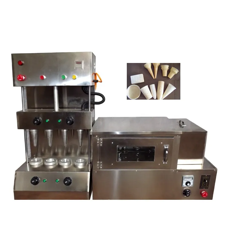 핫 세일 웨이퍼 만드는 기계 하드 아이스크림 콘 기계 아이스크림 콘 높은 품질