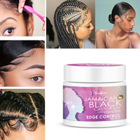 SLAYING LOLLI Huile de Ricin 48 Heures Extra Fixation Meilleure Cire Coiffante 2-en-1 pour Cheveux Naturels 4c Vente en Gros