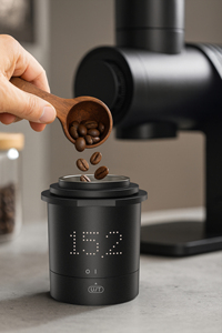 Dosier-Timer Whitebird White Cup Instant Pad Barista Matte Wiederaufladbare Kaffeewaage für Wiederaufladbare Kaffeewaage - Product Image 2