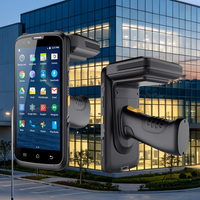 ماسح ضوئي محمول صناعي لاسلكي مقاوم للصدمات مقاس 5 بوصات مع نظام أندرويد 12 وتقنية RFID للترددات المنخفضة 125 كيلوهرتز و134.2 كيلوهرتز والترددات العالية 13.56 ميجاهرتز وUHF