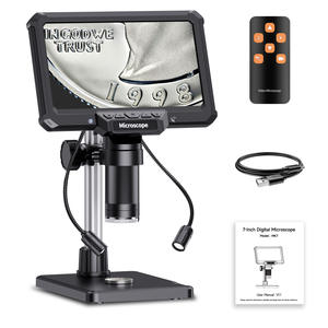 Microscope numérique portable électronique 1000X avec écran 7 pouces et lumière LED pour la réparation de circuits imprimés - Product Image 1