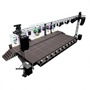 F34 Offre Spéciale en alliage d'aluminium boulon à broche treillis d'éclairage robuste pour les salons professionnels Performances en plein air - Product Image 1