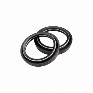 Tad CNC parte coppia di guarnizioni per polvere forcella per Husqvarna FC 450 14-24 in alluminio e materiale del PC - Product Image 1