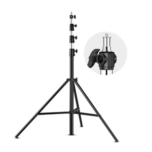 Ánh sáng đứng Heavy Duty <span class=keywords><strong>Tripod</strong></span> 4M/13.13ft Telescopic Photo Studio có thể điều chỉnh <span class=keywords><strong>Tripod</strong></span> chuyên nghiệp phụ kiện nhiếp ảnh - Product Image 1