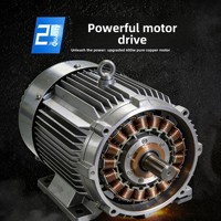 Broyeur de fourrage 5T/H 220V 380V Électrique Diesel Essence Commercial pour Alimentation du Bétail Agricole
