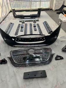 Kit Carrosserie pour Benz Classe V Vito <span class=keywords><strong>2019</strong></span>+ Style W447 à W448 avec Phares LED Pare-Chocs et Jupes Latérales pour Modification - Product Image 5