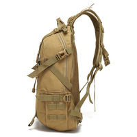 Sac à dos tactique de camouflage de haute qualité Jungle Storm 35L pour activités de plein air, grande capacité, fermeture éclair imperméable