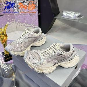 Chaussures de sport pour hommes de qualité supérieure, en polyuréthane et fibre de polyester, baskets décontractées, style marche, course et tennis - Product Image 3