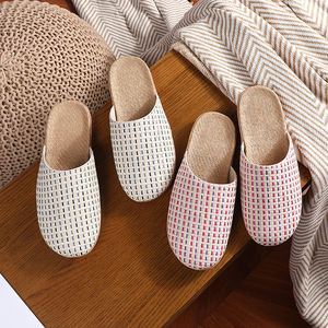 Pantoufle d'intérieur respirante et légère en EVA, antidérapante, recyclable, avec logo personnalisé, dessus en herbe <span class=keywords><strong>Lafi</strong></span> et doublure en coton - Product Image 6