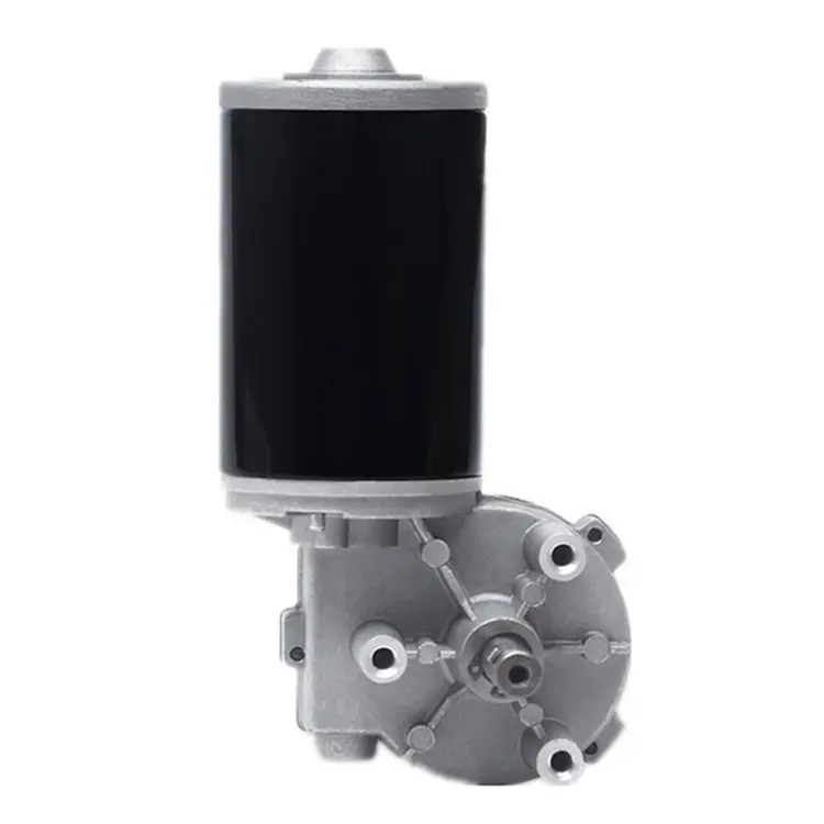 2019 waterproof dc motor with gear box 24v 45w D63L-2445-150