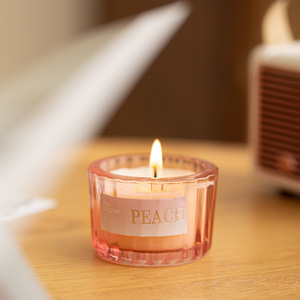 เทียนหอมถั่วเหลืองทำมือขายส่ง 35 กรัม บรรจุในถุงเดินทาง ขวดแก้วขนาดเล็ก กลิ่นหอมบำบัด กล่องของขวัญสำหรับเทศกาลดีวาลี ออร์แกนิค ย่อยสลายได้ทางชีวภาพ - Product Image 2