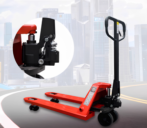 Carrello Elevatore Manuale ZOOYA in Offerta, Transpallet da 2-3 Tonnellate, Stoccatore con Larghezza Forche 685mm per Fuoristrada - Product Image 4