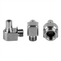 Connecteurs de refroidissement liquide IA OEM usinés CNC, raccords rapides pour fluides destinés aux centres de données