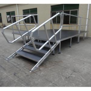 Plataforma de Escenario para Bodas de Aluminio, Escenario Móvil para Exteriores con Certificación CE, Fácil Montaje, Opción de Madera - Product Image 1