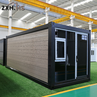 Cabine conteneur à assemblage rapide avec conception modulaire en kit pour bureau de chantier et logement des travailleurs