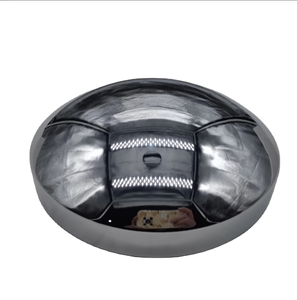 Tapa de Cubo de Rueda Cromada de Metal de 72 mm de Altura, Acero Inoxidable 304, la Más Vendida en la UE/EE. UU. - Product Image 1