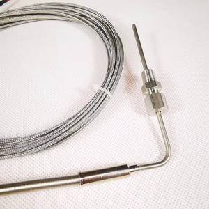 Salt Inscription K Type Armored Thermocouple 1/8 NPT Threaded Stainless Steel Temperature Probe WRNk-395 - Product Image 2