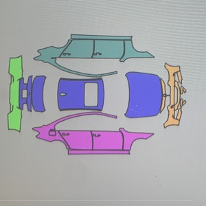 Phim bảo vệ sơn xe NICK TPU Material PPF N-86, phim tự phục hồi nhiệt, máy cắt phim PPF kèm hệ thống - Product Image 2