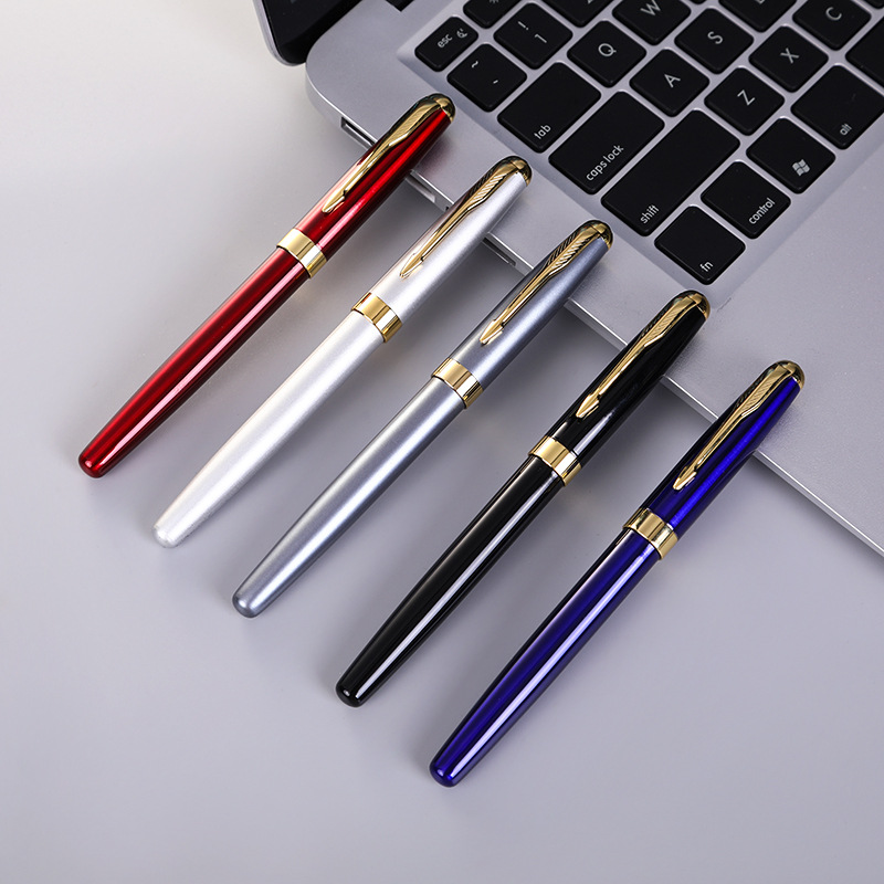 Eacajess роскошный бизнес подарочный набор высокого качества металлический Пользовательский логотип Паркер авторучка