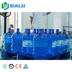 Factory price automatic 18.9 liters 5 gallon drinking water filling packing machine