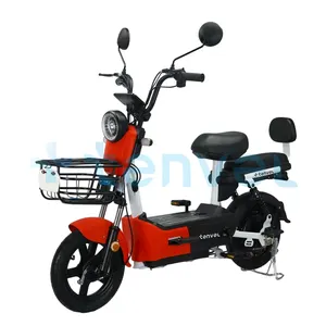 Factory New Hot Sale 14 Inch Ebike Electric City Bike 350W 48V LEAD-ACID Battery Adult Electric Scooter Bike Bicycle For Adults