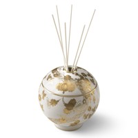 Diffuseur en céramique élégant, porte-bougie, motif floral doré orné, décoration d'intérieur, vente en gros