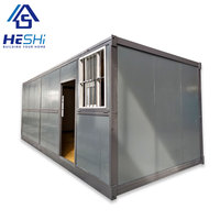 Maison portable mobile pliante préfabriquée de haute qualité expédition construction rapide maison de conteneur pliable préfabriquée