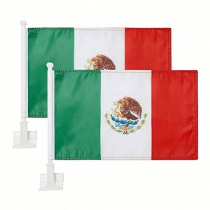 Bandera de Coche Personalizada de Doble Cara de Alta Calidad con Logotipo, Técnica de Impresión Digital, Bandera Pequeña Publicitaria, Pancarta de Plástico - Product Image 4