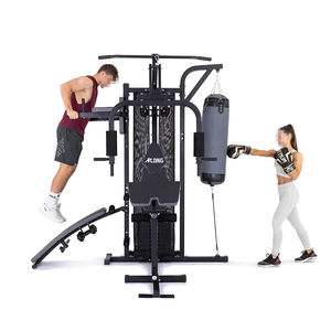Station de fitness multifonctionnelle, équipement d'entraînement complet pour la musculation à domicile - Product Image 4