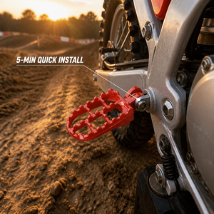 Repose-pieds avant pour moto tout-terrain Yamaha PW50 PW80 TW200 Honda CRF50 CRF70 - Product Image 4