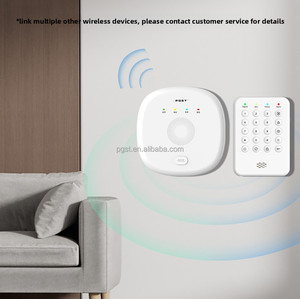 Комплект сигнализации PGST WIFI/4G: Беспроводная умная система безопасности Tuya для дома, расширяемая, простая установка, управление через мобильное приложение, совместимость с Alexa - Product Image 4