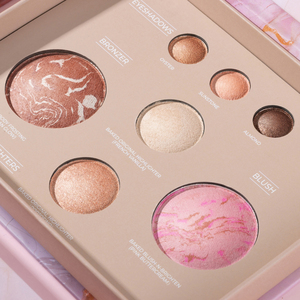 Palette Trucco Tutto-in-<span class=keywords><strong>Uno</strong></span> con Ombretto, Contouring, Blush, Illuminante e Schiarente per Palpebre in Un Unico Prodotto, Set Regalo Trucco per Donne - Product Image 6