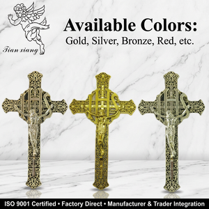 En stock Jesús 6 #   Adornos Funerarios, Herrajes para Ataúdes, Cruz Religiosa para Decoración de Ataúdes - Product Image 4
