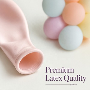 Ballon en latex de haute qualité de 12 pouces, 2,8 g, pour fête d'anniversaire d'enfants, mariage, décoration de fête, couleur <span class=keywords><strong>macaron</strong></span> <span class=keywords><strong>bleu</strong></span> rose pastel - Product Image 5