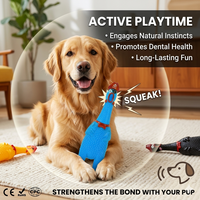Jouet à mâcher pour chien détachable et couineur, thème pirate, dessin animé, durable, en PVC, pour le nettoyage dentaire des animaux, jeu interactif, usine OEM/ODM