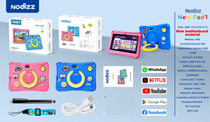 Nouvelle tablette enfant pad1, écran HD 7 pouces, processeur quadricœur, 2+32 Go, tablette éducative avec étui de protection antichoc - Product Image 6