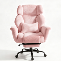 Chaise de bureau ergonomique confortable avec accoudoirs rabattables, siège extra large, coussin lombaire et design croisé pour les jambes, idéale pour le gaming et les postes de travail grands et larges