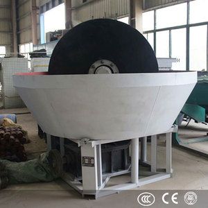 High <b>Small</b> Wet Pan Mill For Factory Direct FarmingHigh Efficiency Gold Grinding Equipment No Mineral Powder Loss - Product Image 3