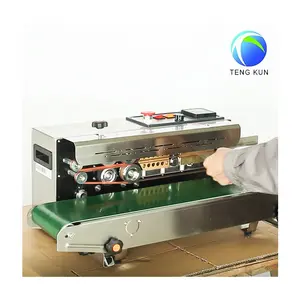 Venda quente pequeno plástico banda seladora máquina filme selagem máquinas