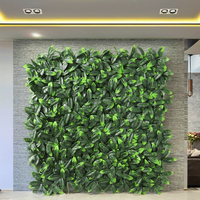 Panneau suspendu artificiel haies rouleau en plastique herbe décoration murale verte pour mariage décoration de jardin intérieur ou extérieur
