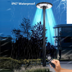 Lámpara Solar UFO Recargable para Exteriores de 500W/1000W con Sensor de Movimiento para Pared, Jardín y Calle - Product Image 1
